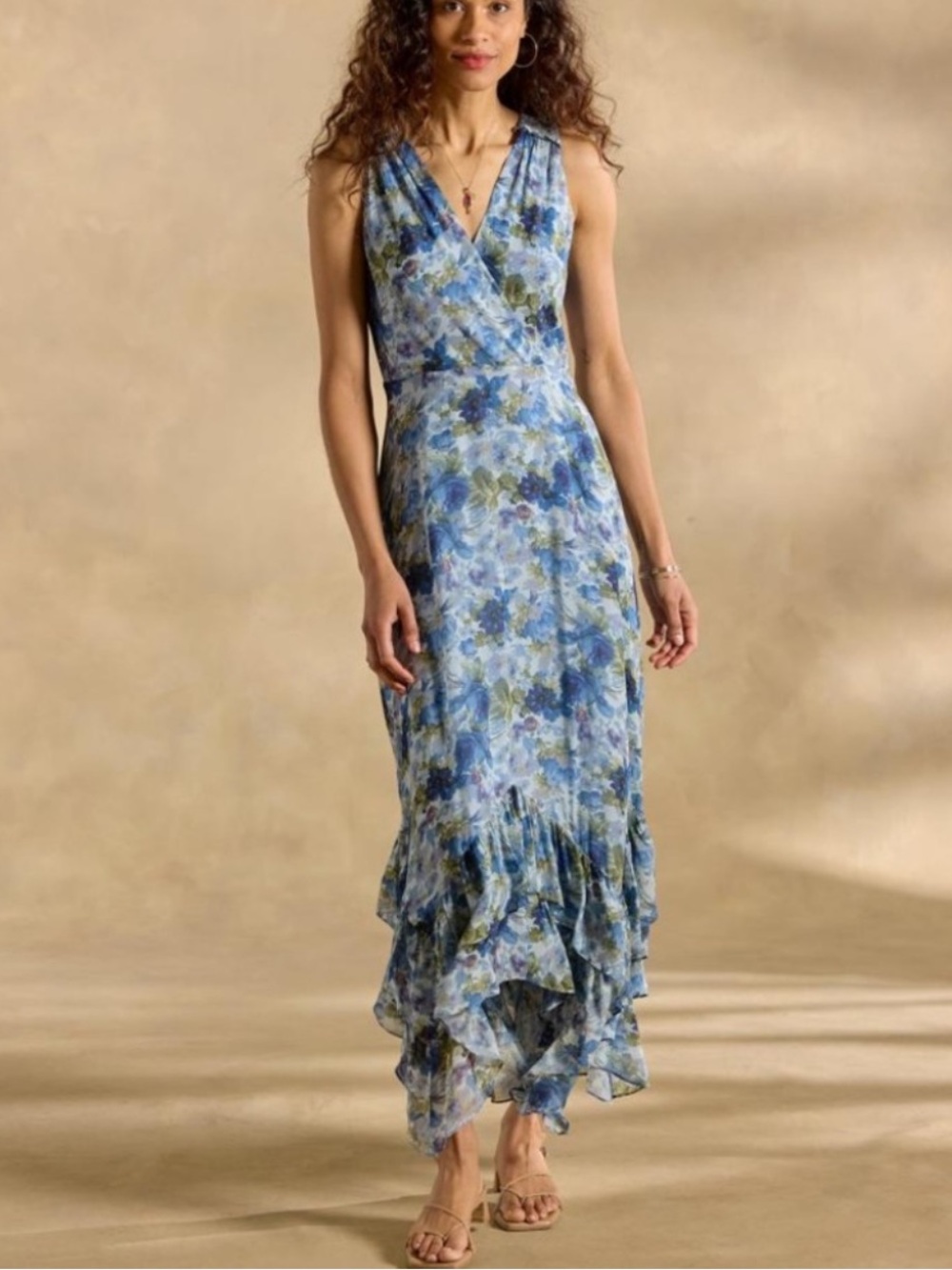 Sundance Champs De Fleur Floral Printed Dress